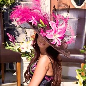 Beautiful derby hat